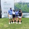 PGA Americas Tour Pro Chris Francoeur (Left) stands alongside New Brunswick junior golfers Alex Dong (Centre Left), Callie Taylor (Centre Right) and Neve Miller (Right) at last year's Explore NB Open.