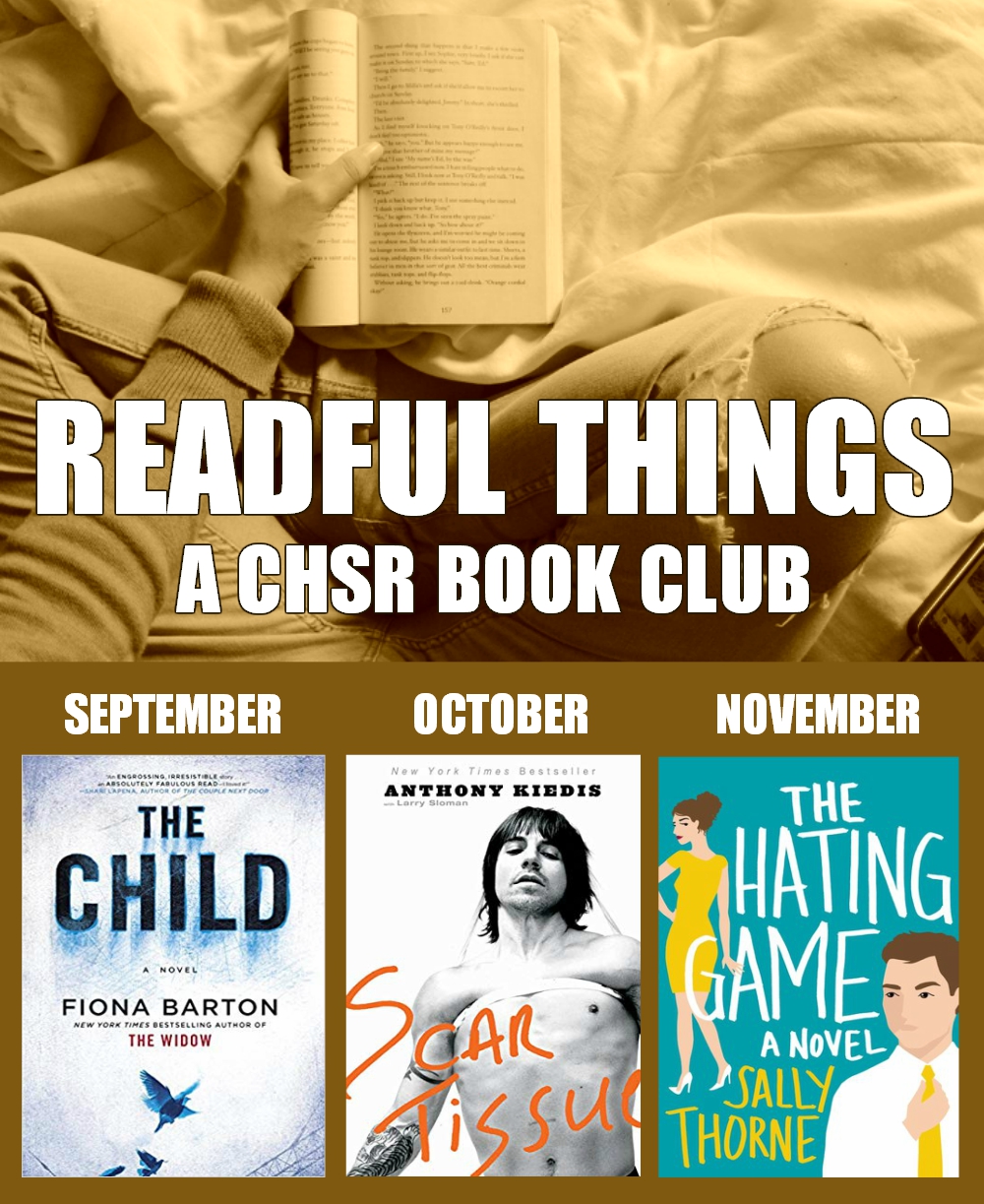 CHSRFM 97.9 A Book Club… on the Radio? // The Return Of Readful Things